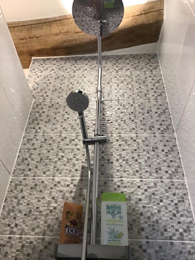 La Mazille , cossy vakantiestudio met zwembad in zuid-Bourgogne Anglure-sous-Dun Buitenkant foto